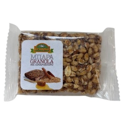 Μπάρα granola με λιναρόσπορο Εν καρπώ 65γρ.