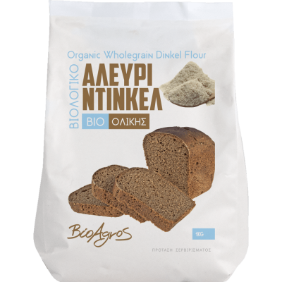 Αλεύρι Ντίνκελ Ολικής Άλεσης 1kg Βιοαγρός Bio