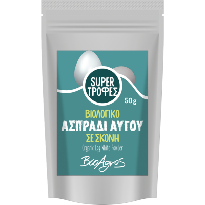 Υπερτροφή Ασπράδι Αυγού σε σκόνη 50g Βιοαγρός Bio