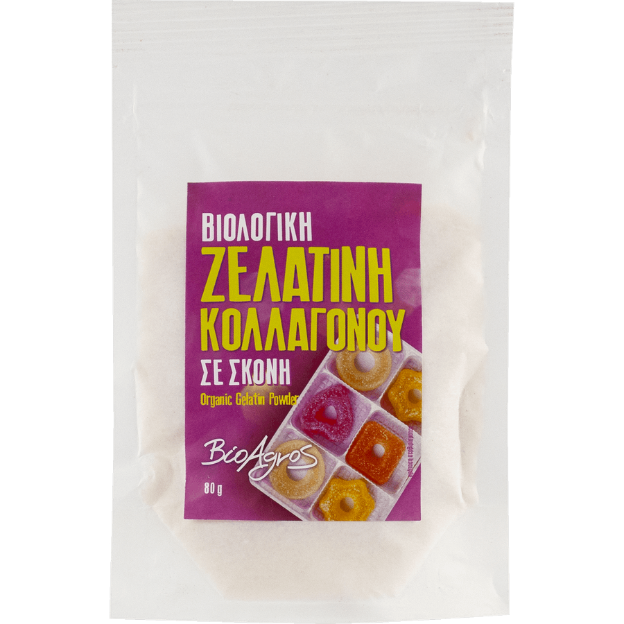 Ζελατίνη σε Σκόνη 80g Bio Ζελατίνη σε Σκόνη 80g Bio